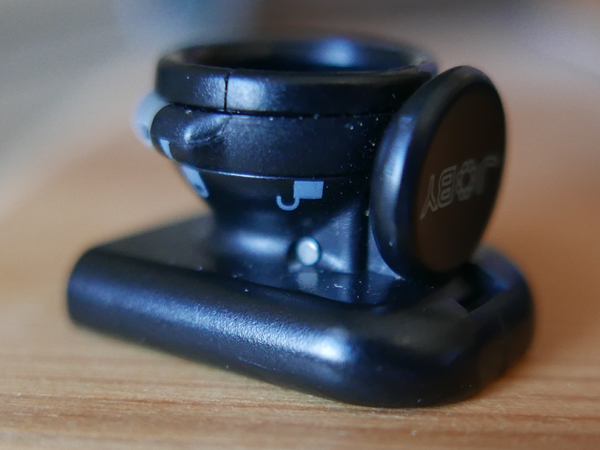 Close-up of GorillaPod with lock ring removed